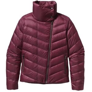 Patagonia Women's Maroon Puffer Jacket